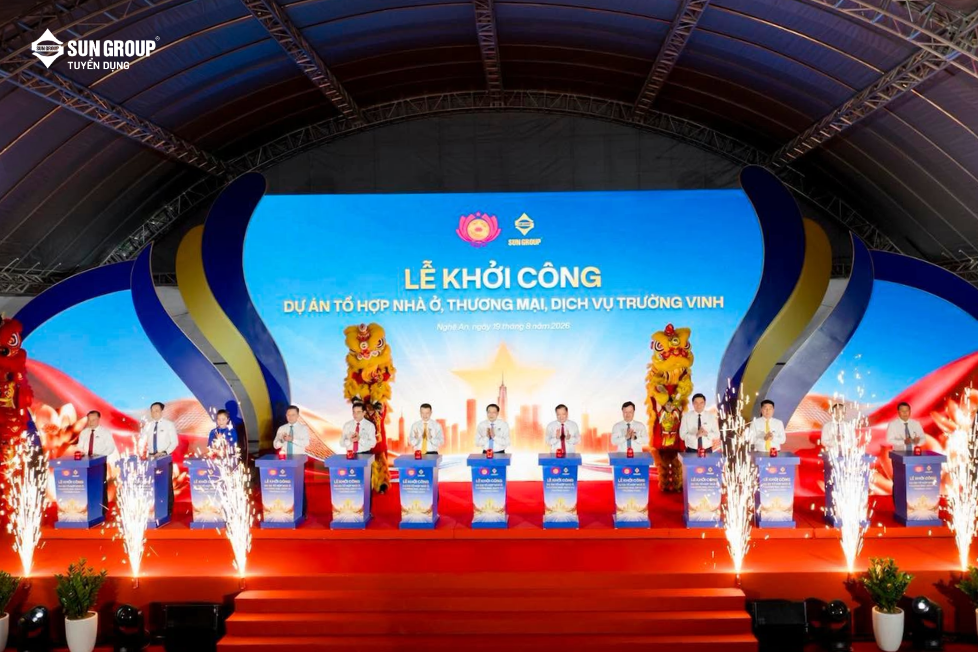 Lễ khởi công Trường Vinh ngày 19/08/2026